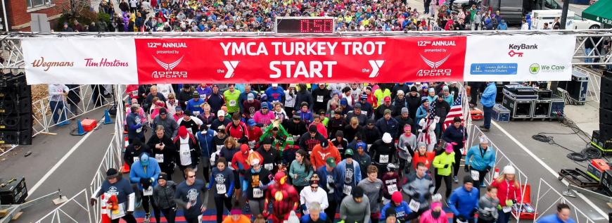 Registration Open for the 130th Annual YMCA Buffalo Turkey Trot