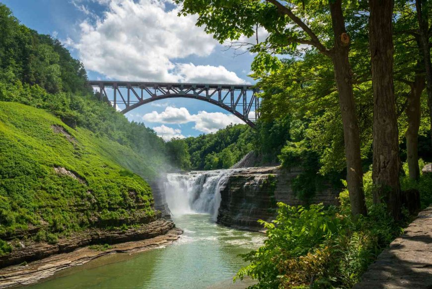 Hike at Letchworth State Park