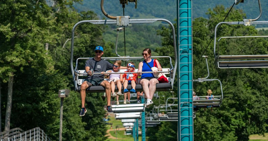 Ride the Chairlift at Holiday Valley